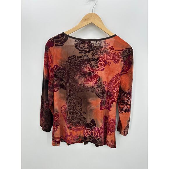 Sere Nade Womens Y2K Top Size 1X Fairy Emo Grunge Boho Fall Whimsigoth - Picture 2 of 6